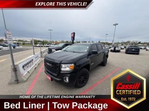 Black 2022 GMC Canyon Elevation for sale in Cedar Rapids, IA
