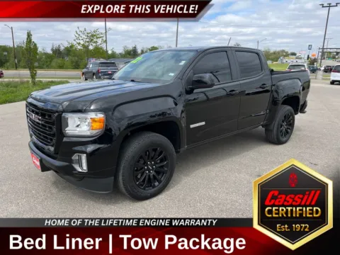 Black 2022 GMC Canyon Elevation for sale in Cedar Rapids, IA