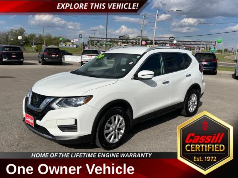 White 2020 Nissan Rogue S for sale in Cedar Rapids, IA