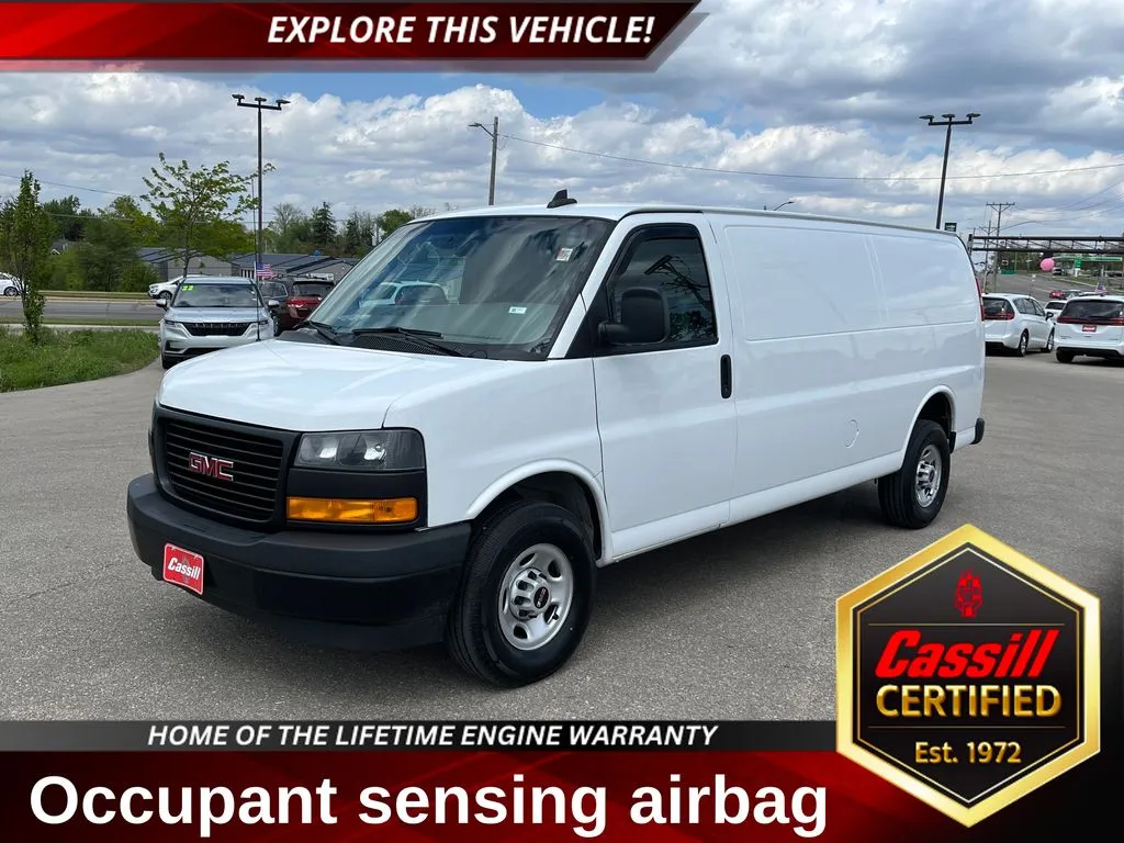 White 2023 GMC Savana 2500 Work Van for sale in Cedar Rapids, IA