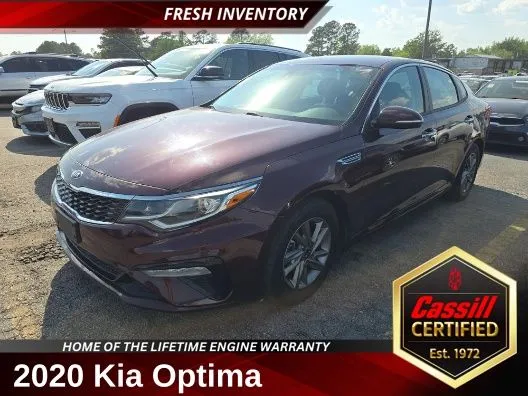 Red 2020 Kia Optima LX for sale in Cedar Rapids, IA