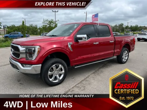 Red 2022 Ford F-150 King Ranch for sale in Cedar Rapids, IA