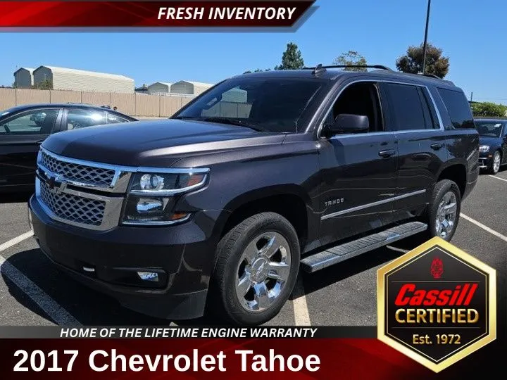 Gray 2017 Chevrolet Tahoe LT for sale in Cedar Rapids, IA