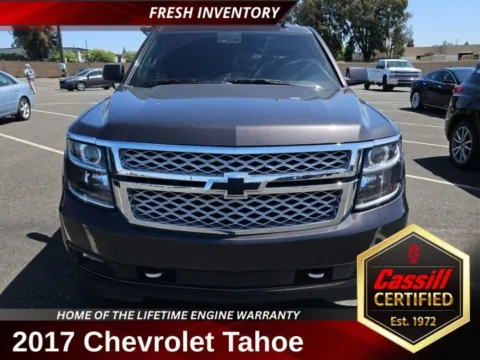 Gray 2017 Chevrolet Tahoe LT for sale in Cedar Rapids, IA