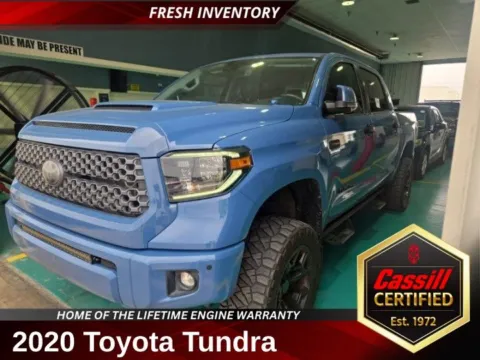 Blue 2020 Toyota Tundra SR5 for sale in Cedar Rapids, IA