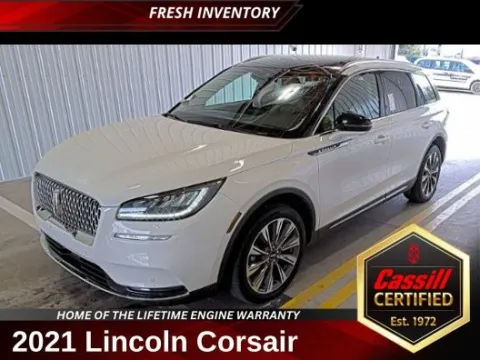 White 2021 Lincoln Corsair Reserve for sale in Cedar Rapids, IA