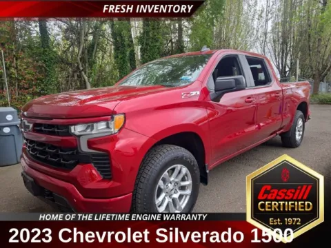 Red 2023 Chevrolet Silverado 1500 RST for sale in Cedar Rapids, IA