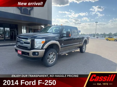 Black 2014 Ford F-250SD King Ranch for sale in Cedar Rapids, IA