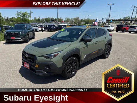 Green 2024 Subaru Crosstrek Wilderness for sale in Cedar Rapids, IA