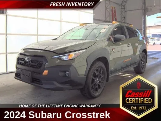 Green 2024 Subaru Crosstrek Wilderness for sale in Cedar Rapids, IA