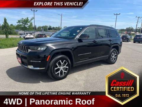 Black 2024 Jeep Grand Cherokee L Limited for sale in Cedar Rapids, IA