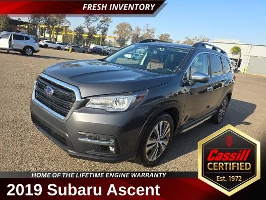 Gray 2019 Subaru Ascent Touring for sale in Cedar Rapids, IA