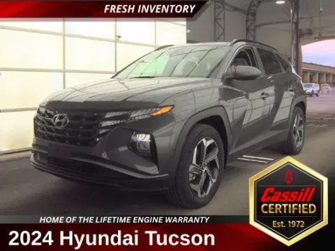 Gray 2024 Hyundai Tucson Hybrid SEL Convenience for sale in Cedar Rapids, IA