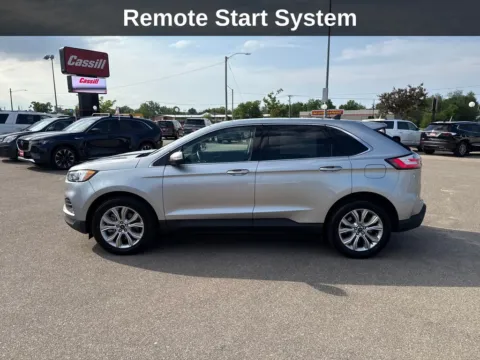 Photos of 2023 Ford Edge Titanium for sale in Cedar Rapids, IA at Cassill Motors