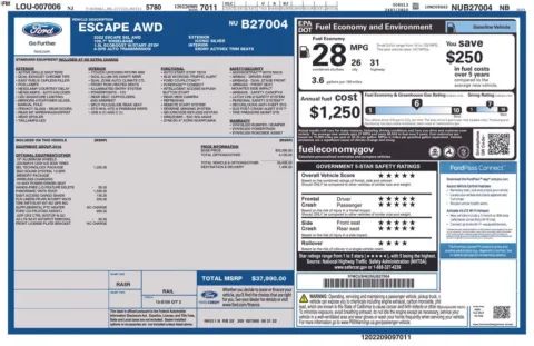 Photos of 2022 Ford Escape SEL for sale in Cedar Rapids, IA at Cassill Motors