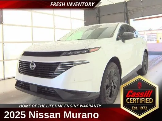 White 2025 Nissan Murano SV for sale in Cedar Rapids, IA