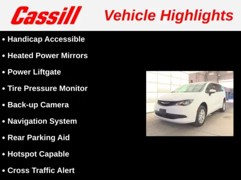 Another view of 2022 Chrysler Voyager LX for sale in Cedar Rapids, IA at Cassill Motors