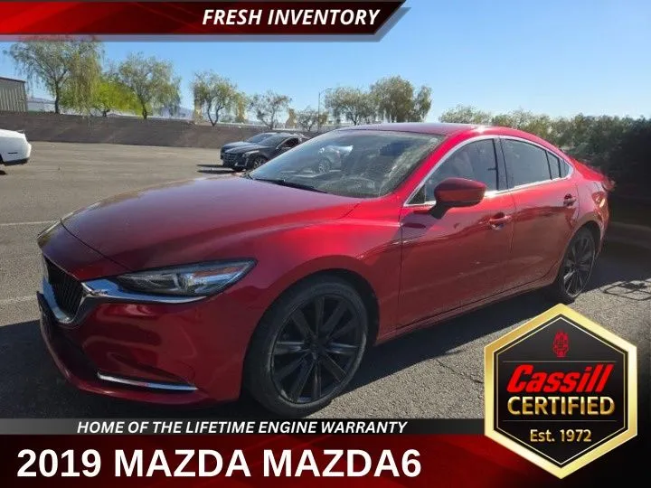 Red 2019 Mazda Mazda6 Grand Touring Reserve for sale in Cedar Rapids, IA