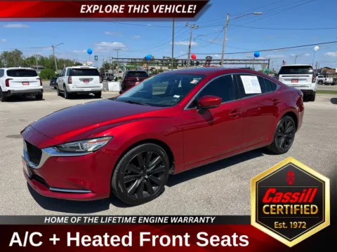 Red 2019 Mazda Mazda6 Grand Touring Reserve for sale in Cedar Rapids, IA