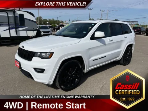 Blue 2017 Jeep Grand Cherokee Altitude for sale in Cedar Rapids, IA