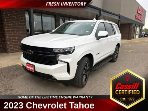 White 2023 Chevrolet Tahoe RST for sale in Cedar Rapids, IA