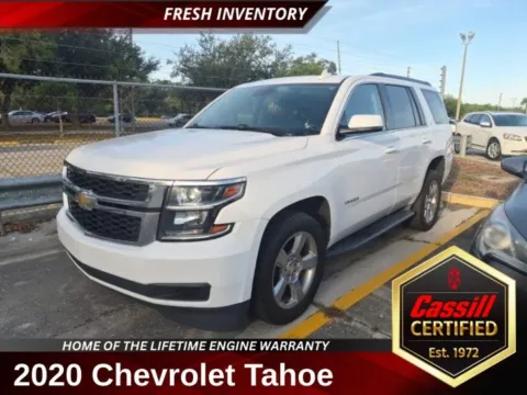 White 2020 Chevrolet Tahoe LT for sale in Cedar Rapids, IA