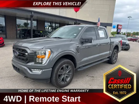 Gray 2021 Ford F-150 XLT for sale in Cedar Rapids, IA