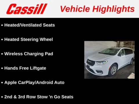 Another view of 2021 Chrysler Pacifica Limited for sale in Cedar Rapids, IA at Cassill Motors