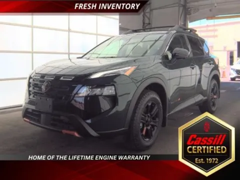 Black 2026 Nissan Rogue Rock Creek for sale in Cedar Rapids, IA