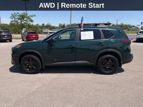 Photos of 2026 Nissan Rogue Rock Creek for sale in Cedar Rapids, IA at Cassill Motors