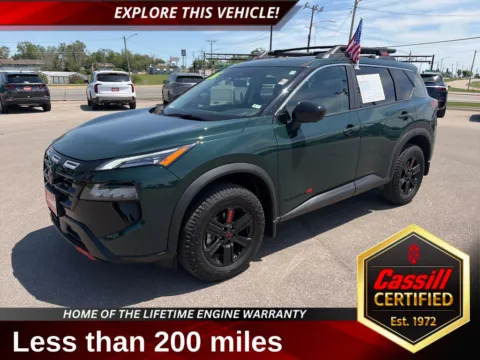 Black 2026 Nissan Rogue Rock Creek for sale in Cedar Rapids, IA