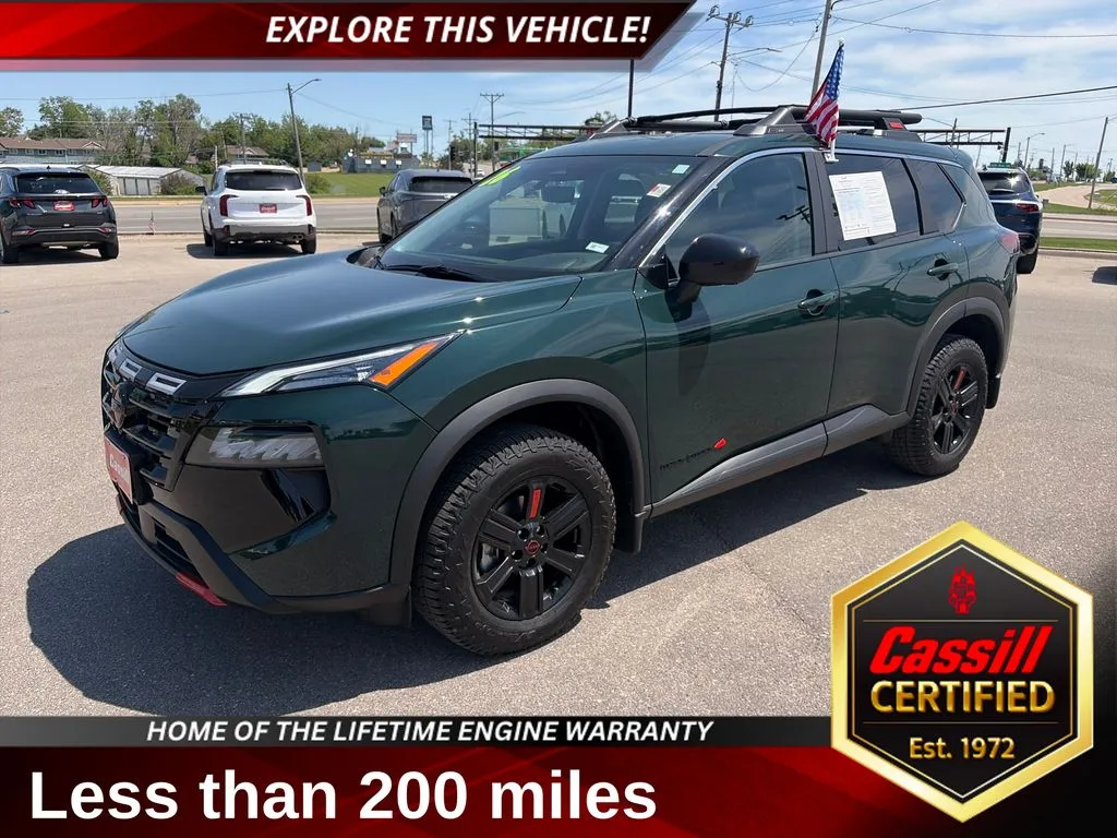 Black 2026 Nissan Rogue Rock Creek for sale in Cedar Rapids, IA