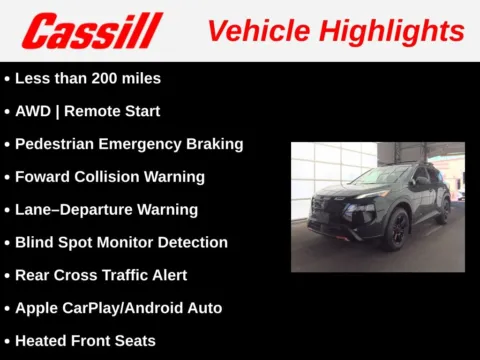 Another view of 2026 Nissan Rogue Rock Creek for sale in Cedar Rapids, IA at Cassill Motors