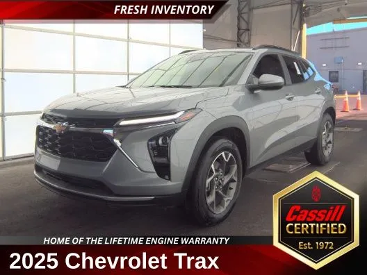Gray 2025 Chevrolet Trax LT for sale in Cedar Rapids, IA