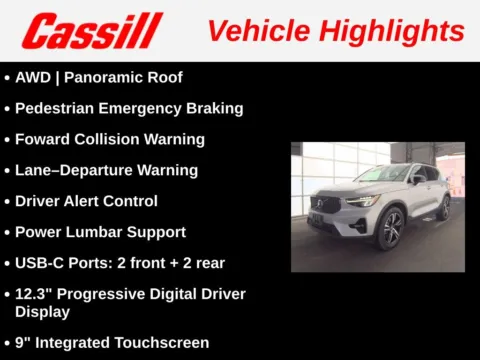 Another view of 2023 Volvo XC40 B5 Plus Dark Theme for sale in Cedar Rapids, IA at Cassill Motors