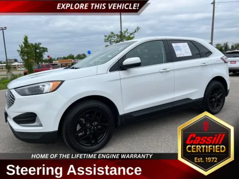 White 2023 Ford Edge SEL for sale in Cedar Rapids, IA