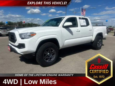 White 2023 Toyota Tacoma SR for sale in Cedar Rapids, IA