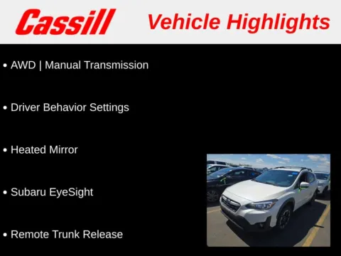 Another view of 2023 Subaru Crosstrek Premium for sale in Cedar Rapids, IA at Cassill Motors