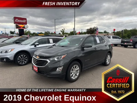 Gray 2019 Chevrolet Equinox LT for sale in Cedar Rapids, IA