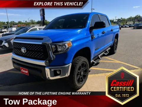 Blue 2021 Toyota Tundra SR5 for sale in Cedar Rapids, IA