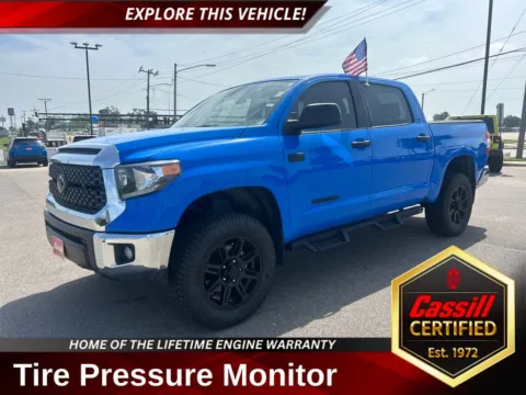 Blue 2021 Toyota Tundra SR5 for sale in Cedar Rapids, IA
