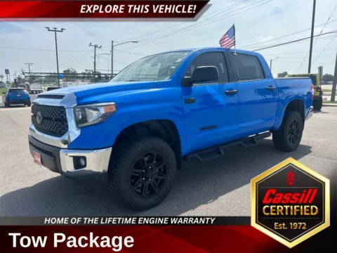 Blue 2021 Toyota Tundra SR5 for sale in Cedar Rapids, IA