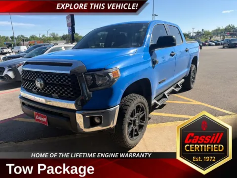 Blue 2021 Toyota Tundra SR5 for sale in Cedar Rapids, IA