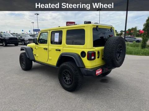 Another view of 2022 Jeep Wrangler Unlimited High Tide for sale in Cedar Rapids, IA at Cassill Motors