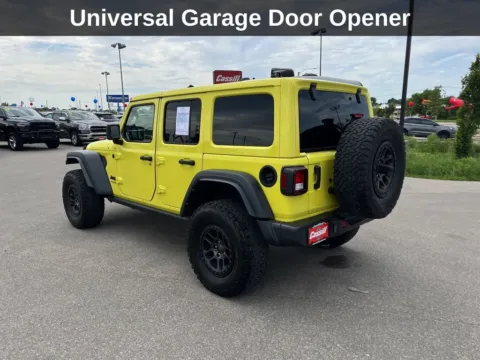 Another view of 2022 Jeep Wrangler Unlimited High Tide for sale in Cedar Rapids, IA at Cassill Motors