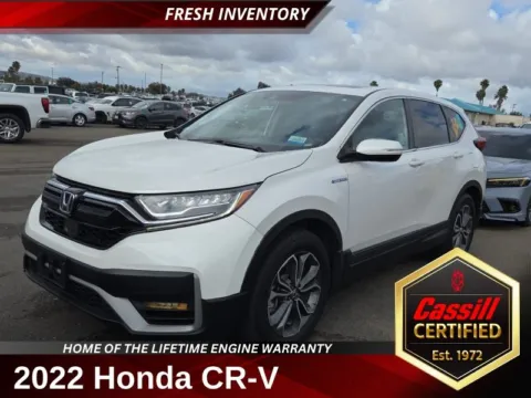 White 2022 Honda CR-V Hybrid EX-L for sale in Cedar Rapids, IA