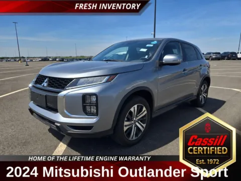 Silver 2024 Mitsubishi Outlander Sport 2.0 SE for sale in Cedar Rapids, IA