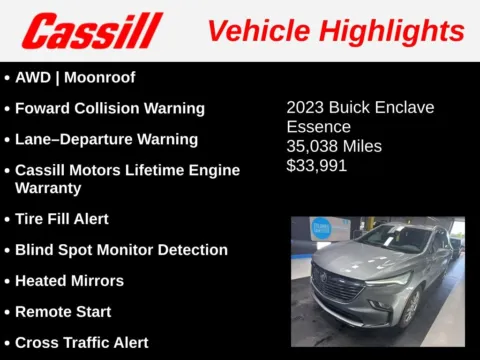 Another view of 2023 Buick Enclave Essence for sale in Cedar Rapids, IA at Cassill Motors