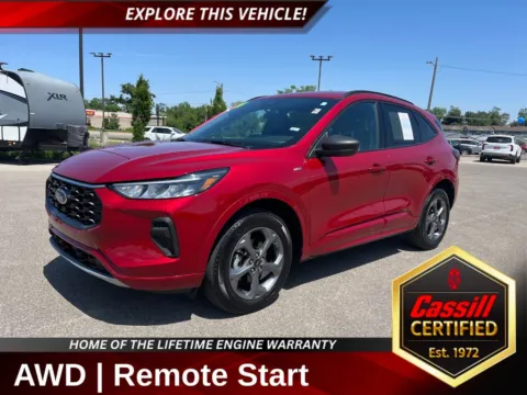 Red 2024 Ford Escape ST-Line for sale in Cedar Rapids, IA