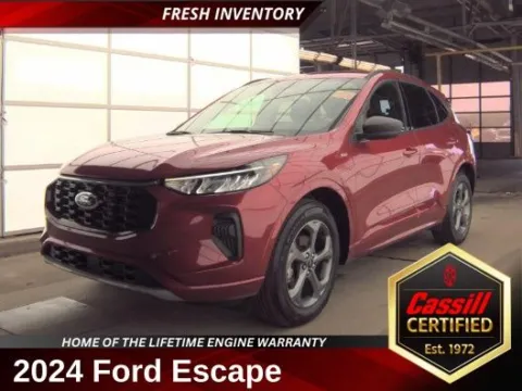 Red 2024 Ford Escape ST-Line for sale in Cedar Rapids, IA